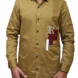 Brown Special Pattern Shirts